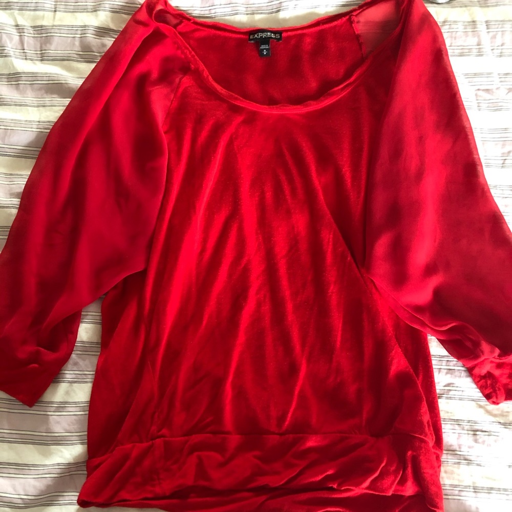 Sheer top from express